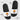 Lampe - Badelatschen #farbe_schwarz-weiss