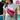 Betrunkene Ballermann Karte Mallorca - Bauchtasche #farbe_pink