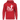 Game Over - Ich heirate  - Unisex Kapuzenpullover Hoodie Farbe Rot