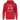 Mädels egal was kommt, Pegel halten!  - Unisex Kapuzenpullover Hoodie Farbe Rot