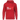 Und plötzlich war ich voll  - Unisex Kapuzenpullover Hoodie Farbe Rot