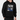 Blau wie der Ozean  - Unisex Kapuzenpullover Hoodie Farbe Blau