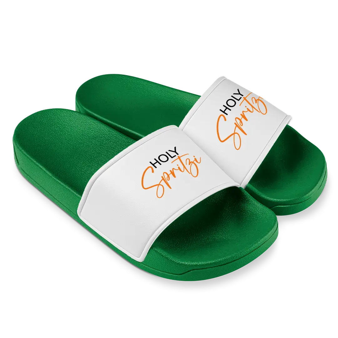 Moonworks Online Shop MoonWorks Badeschlappen 'Holy Aperoli