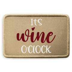 It's wine o'clock - Patch