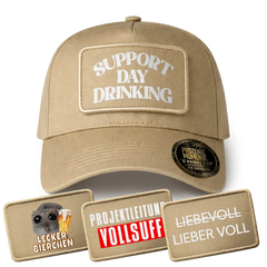 Saufen-Bestseller Set - Cap mit Patches