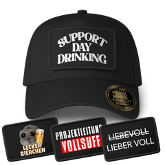 Saufen-Bestseller Set - Cap mit Patches