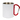 Personalisierter Weißer Edelstahl-Trinkbecher mit Karabinerhaken #farbe_weiss