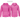 Personalisierter Unisex Kapuzenpullover Hoodie #farbe_pink