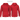 Personalisierter Unisex Kapuzenpullover Hoodie #farbe_rot