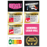 Bestseller Sticker-Set