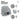 Es eskaliert eh – Beanie in Grau meliert – Ansicht 4 #farbe_grau-meliert