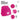 Es eskaliert eh – Beanie in Pink – Ansicht 4 #farbe_pink