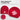 Es eskaliert eh – Beanie in Rot – Ansicht 2 #farbe_rot