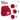 Es eskaliert eh – Beanie in Rot – Ansicht 4 #farbe_rot