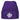 Es eskaliert eh – Beanie in Violett – Ansicht 1 #farbe_violett
