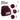 Zu Vino sag ich nie no – Beanie in Dunkelrot – Ansicht 4 #farbe_dunkelrot