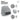 Zu Vino sag ich nie no – Beanie in Grau meliert – Ansicht 4 #farbe_grau-meliert