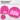 Zu Vino sag ich nie no – Beanie in Pink – Ansicht 2 #farbe_pink