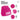 Zu Vino sag ich nie no – Beanie in Pink – Ansicht 4 #farbe_pink