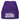 Zu Vino sag ich nie no – Beanie in Violett – Ansicht 1 #farbe_violett