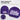 Zu Vino sag ich nie no – Beanie in Violett – Ansicht 2 #farbe_violett