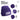 Zu Vino sag ich nie no – Beanie in Violett – Ansicht 4 #farbe_violett