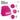Skihaserl – Beanie in Pink – Ansicht 4 #farbe_pink