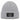 Smiley – Rippstrick-Beanie in Grau meliert, Ansicht 1 #farbe_grau-meliert