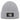 It's wine o'clock – Rippstrick-Beanie in Grau meliert, Ansicht 1 #farbe_grau-meliert