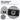 Punk-Smiley – Rippstrick-Beanie in Grau meliert, Ansicht 2 #farbe_grau-meliert