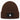 Mittelfinger-Skelett – Rippstrick-Beanie in Braun, Ansicht 1 #farbe_braun