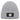Good Vibes – Rippstrick-Beanie in Grau meliert, Ansicht 1 #farbe_grau-meliert