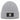 Ski you later – Rippstrick-Beanie in Grau meliert, Ansicht 1 #farbe_grau-meliert
