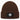 Es eskaliert eh – Rippstrick-Beanie in Braun, Ansicht 1 #farbe_braun