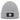 Es eskaliert eh – Rippstrick-Beanie in Grau meliert, Ansicht 1 #farbe_grau-meliert