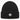 Es eskaliert eh – Rippstrick-Beanie in Schwarz, Ansicht 1 #farbe_schwarz