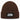 Zu Vino sag ich nie no – Rippstrick-Beanie in Braun, Ansicht 1 #farbe_braun