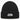 Zu Vino sag ich nie no – Rippstrick-Beanie in Schwarz, Ansicht 1 #farbe_schwarz