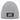 Der tut nix, der will nur Glühwein – Rippstrick-Beanie in Grau meliert, Ansicht 1 #farbe_grau-meliert