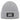 Die tut nix, die will nur Glühwein – Rippstrick-Beanie in Grau meliert, Ansicht 1 #farbe_grau-meliert