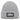 Ich atme ein, ich raste aus – Rippstrick-Beanie in Grau meliert, Ansicht 1 #farbe_grau-meliert