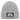 Jingle my balls – Rippstrick-Beanie in Grau meliert, Ansicht 1 #farbe_grau-meliert