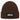 Ich mag Bäume, die halten die Fresse – Rippstrick-Beanie in Braun, Ansicht 1 #farbe_braun