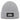 Ich mag Berge, die halten die Fresse – Rippstrick-Beanie in Grau meliert, Ansicht 1 #farbe_grau-meliert