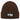 Psychisch am Ente – Rippstrick-Beanie in Braun, Ansicht 1 #farbe_braun
