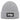 Psychisch am Ente – Rippstrick-Beanie in Grau meliert, Ansicht 1 #farbe_grau-meliert