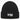 Psychisch am Ente – Rippstrick-Beanie in Schwarz, Ansicht 1 #farbe_schwarz
