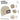 Ich hasse Menschen – Rippstrick-Beanie in Beige, Ansicht 4 #farbe_beige