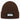 Ich hasse Menschen – Rippstrick-Beanie in Braun, Ansicht 1 #farbe_braun