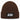 Ich muss gar nix – Rippstrick-Beanie in Braun, Ansicht 1 #farbe_braun